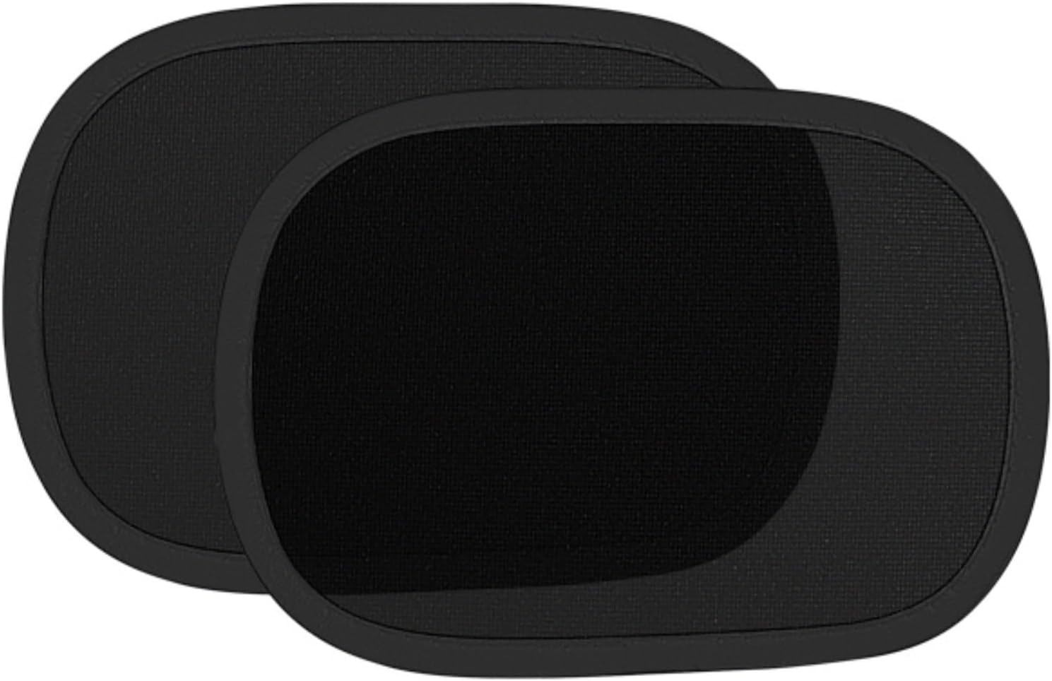 2-Pack Mini Car Window Shade - Static Cling Sunshade Film for Driver Side - Reusable No Trace Glare Blocker - Safe Driving Auto Accessories for Summer, Windshield Sun Shade