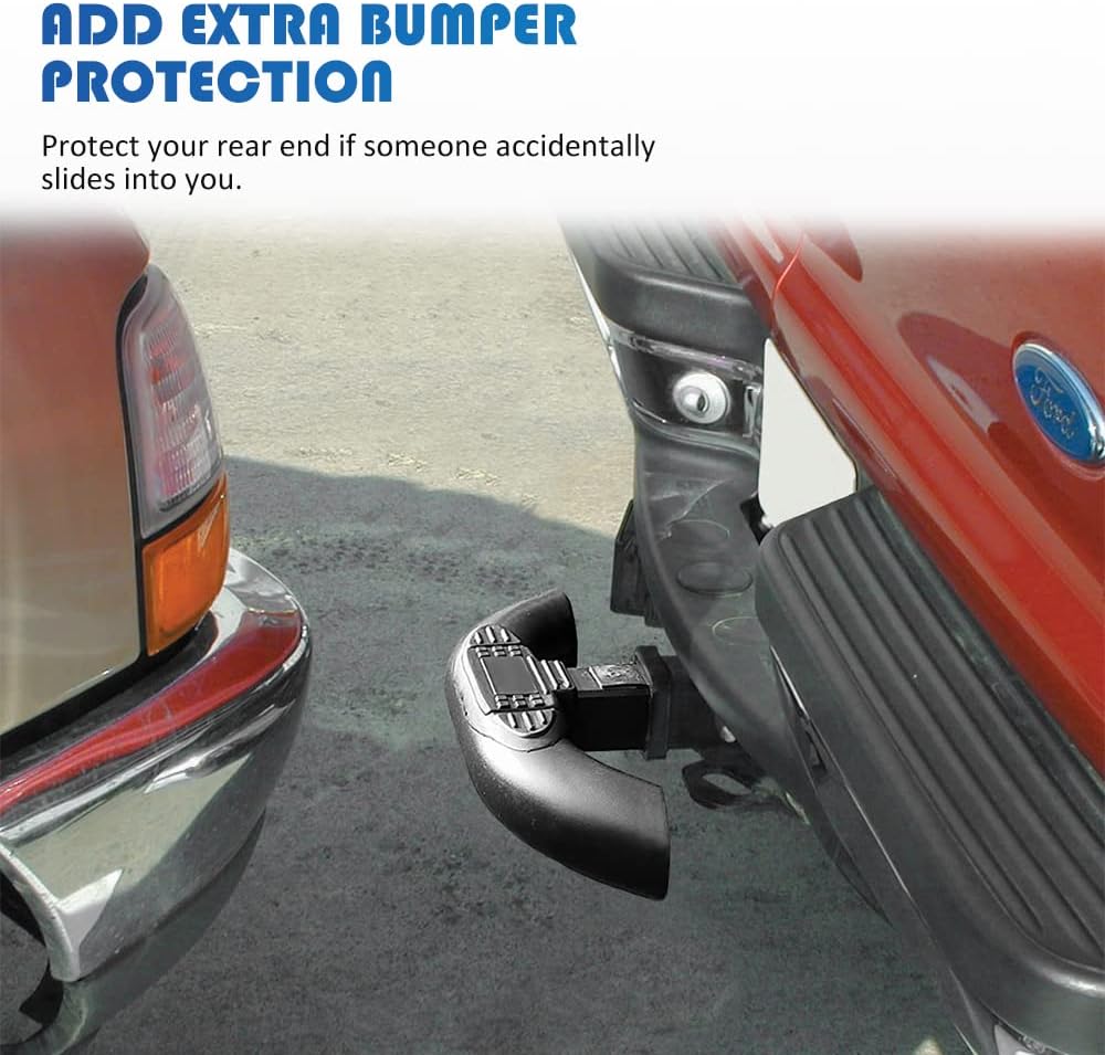 Hitch Step for 2 Inch Hitch Receiver Towing Bar Bumper Step Rear End Guard Protector for Pickup Truck SUV