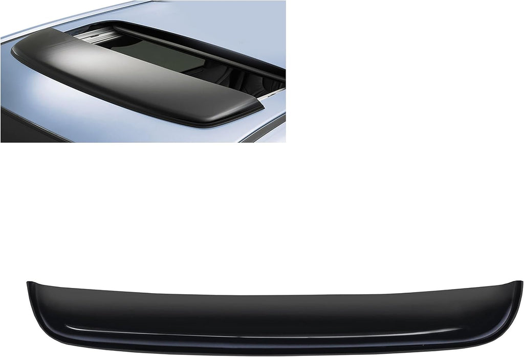 Black Horse Sunroof Deflector Dark Smoke Compatible