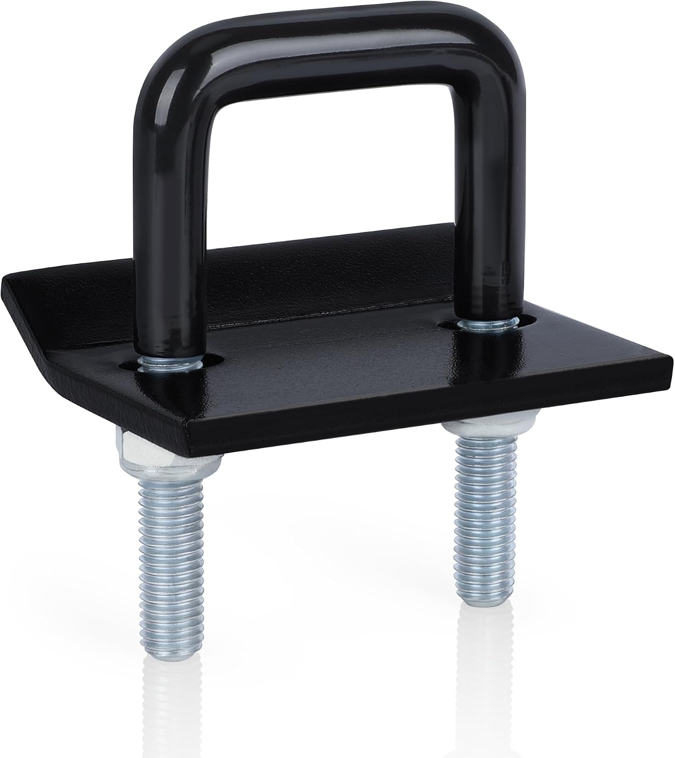 Lonffery Hitch Stabilizer 2 Inch - Anti Rattle Hitch Clamp & Tightener for Trailers, Universal 1.25"-2" Hitch, Noise Reduction, Heavy-Duty Zinc Coated, Compatible with Bike Racks & Various Receivers