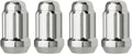 DPAccessories Chrome M12x1.25 Lug Nuts for Aftermarket Wheels - Closed End Spline Tuner - 34mm (1.35") Tall - Pack of 4 - LCS3A5HC2CH04004