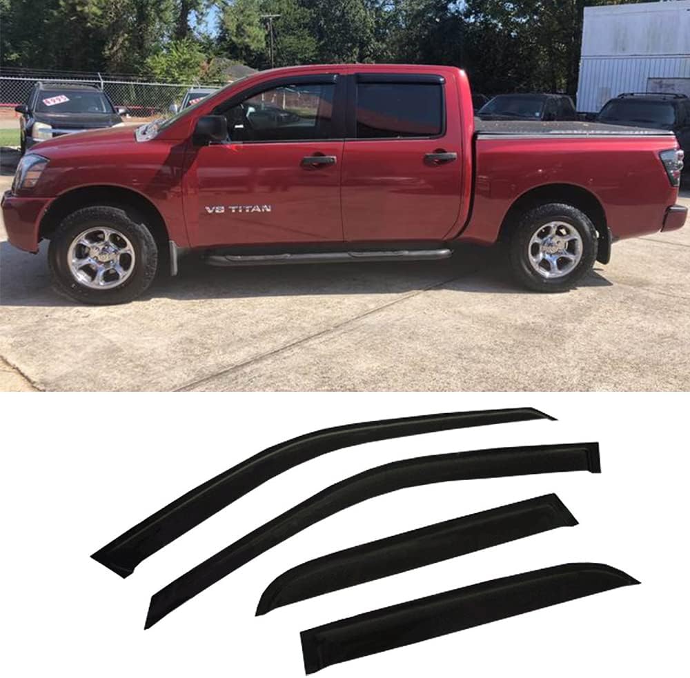 94858 Side Window Wind Deflector, Window Visor fit