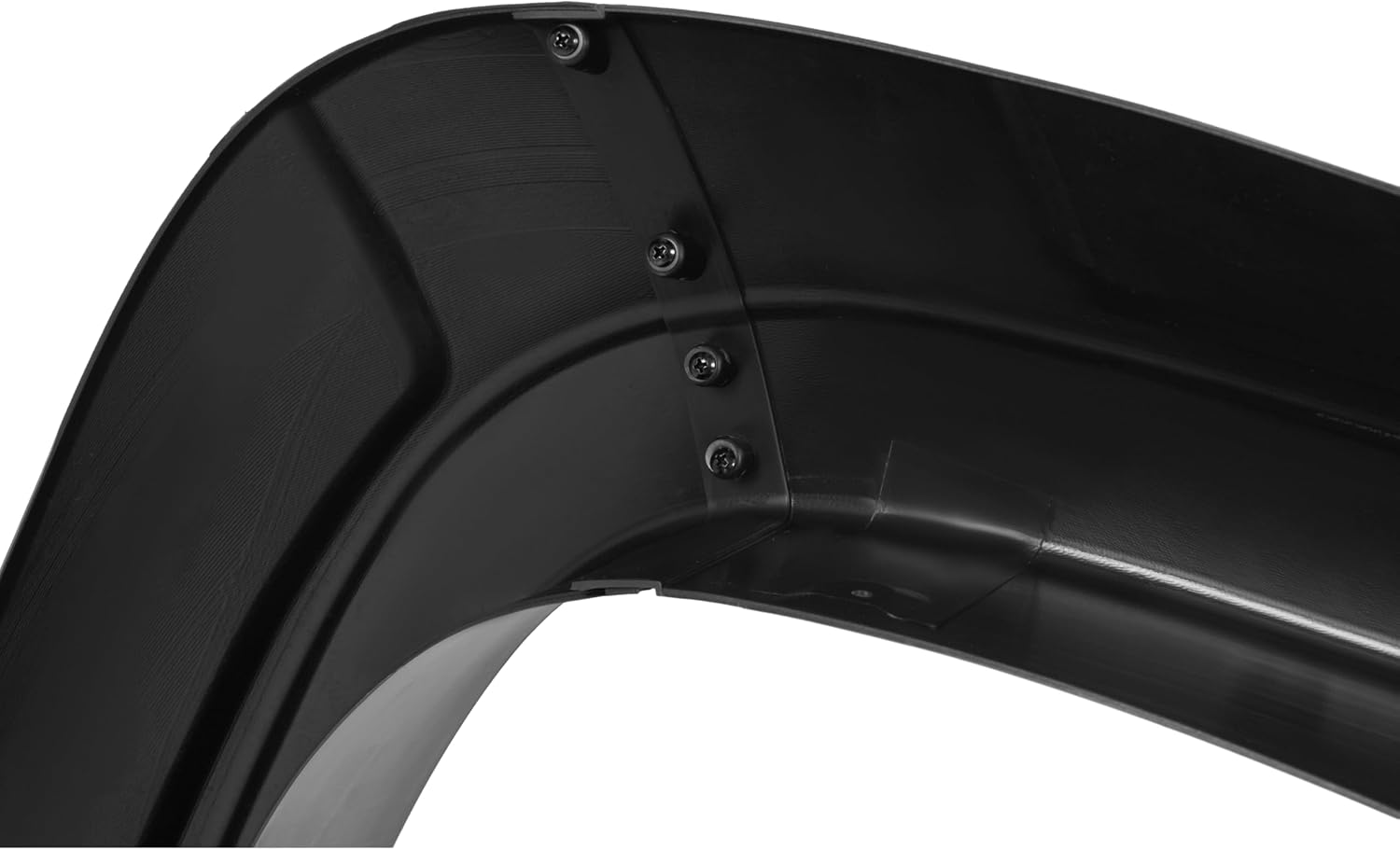 ALMULOO 4Pcs Fender Flares Compatible with 2015-2021 Chevy Chevrolet Colorado w/ 5.1' Short Bed Wheel Arch Covers Plastic(PP) Textured Black