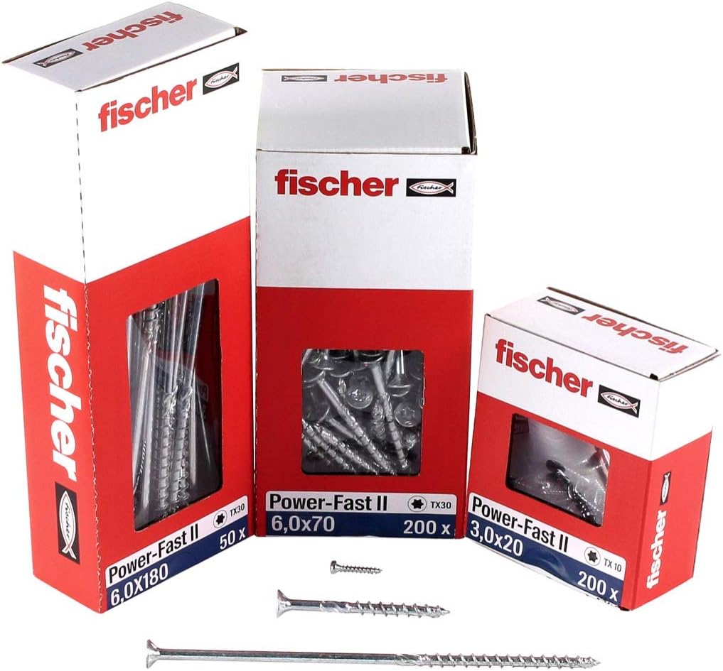 fischer 670468 fpf power-fast ii 6.0 x 240mm, main product view
