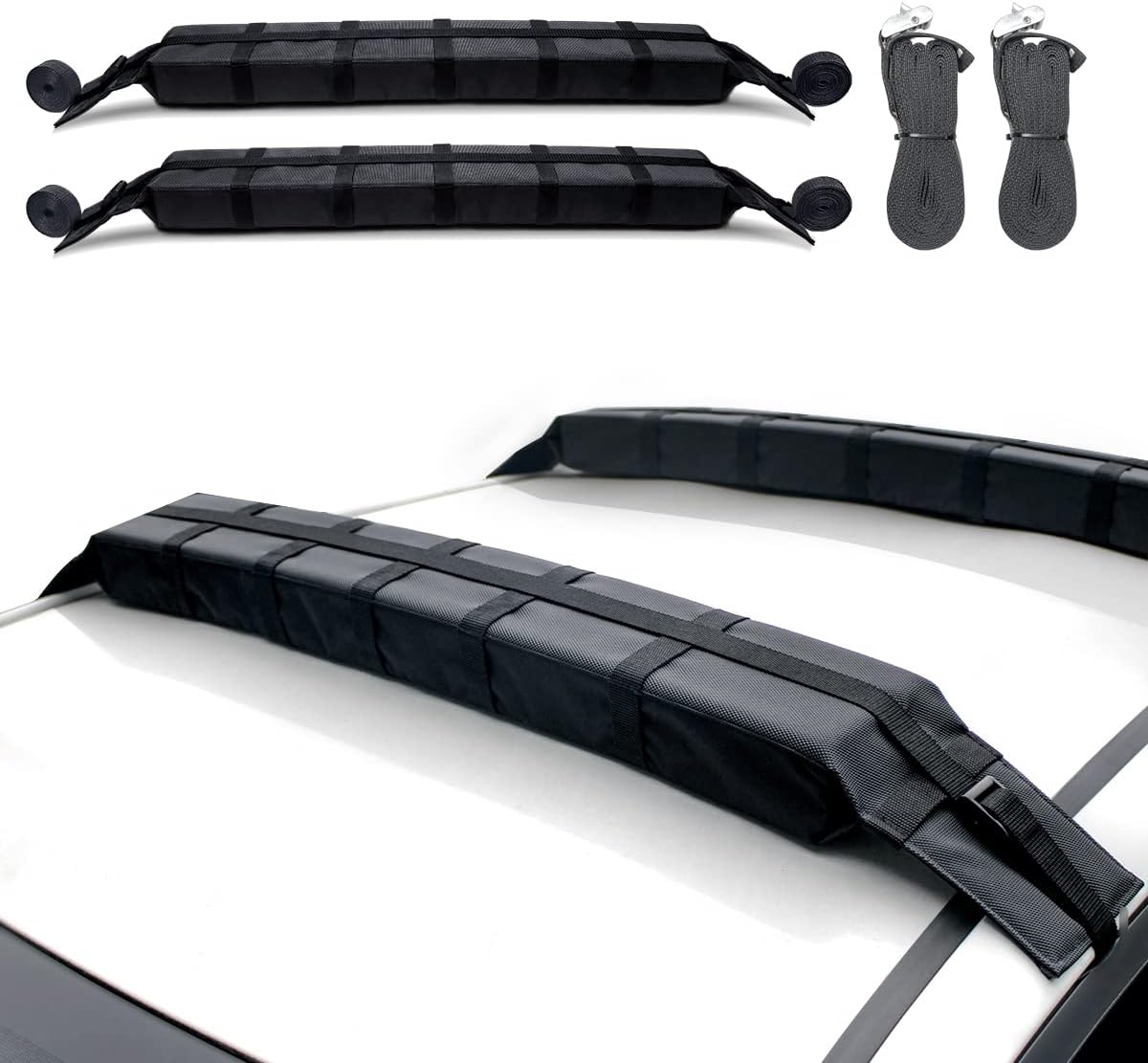 Kayak Roof Rack Pads Universal Car Soft Roof Rack