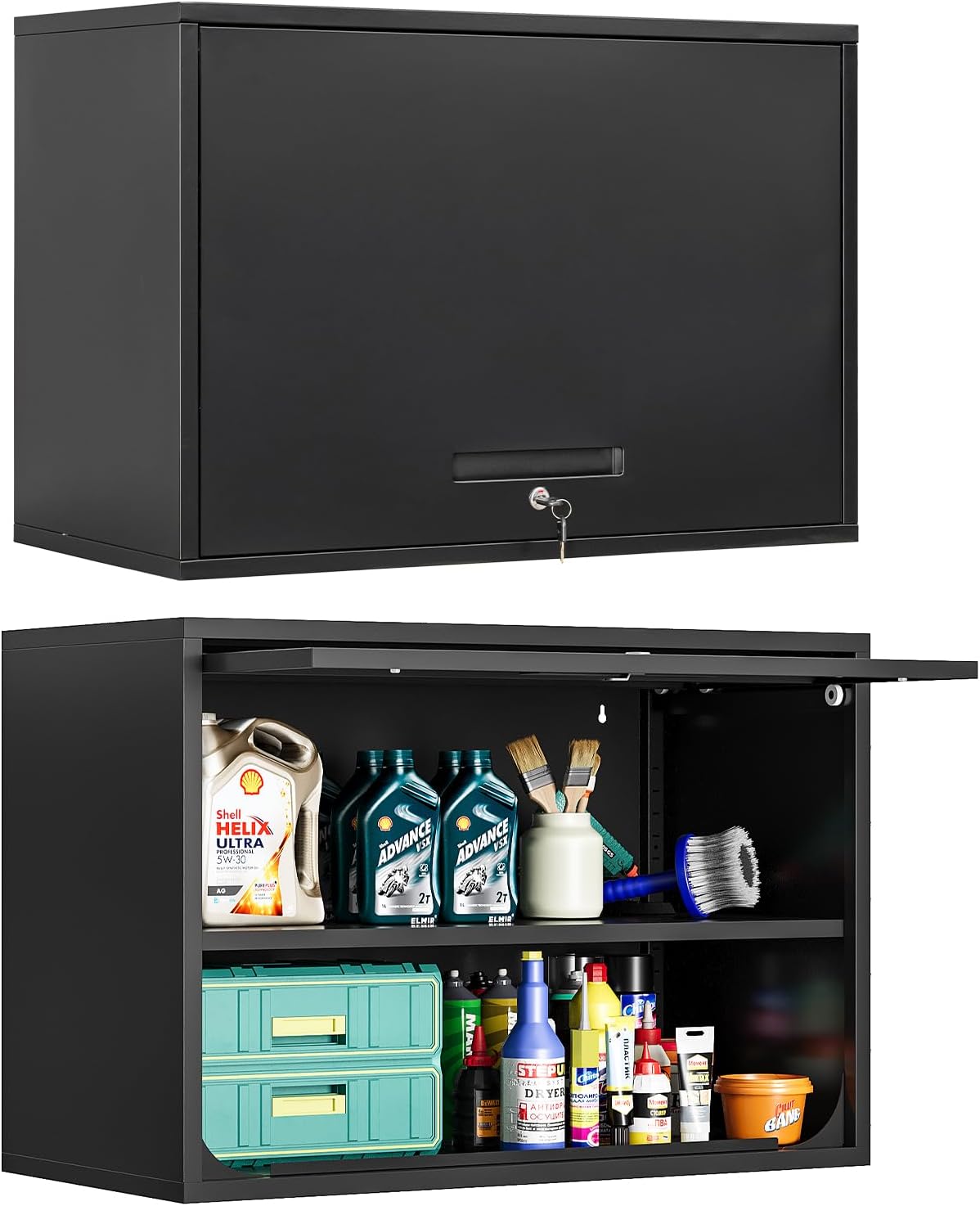 miiiko wall cabinet with door and shelf, wall, main product view