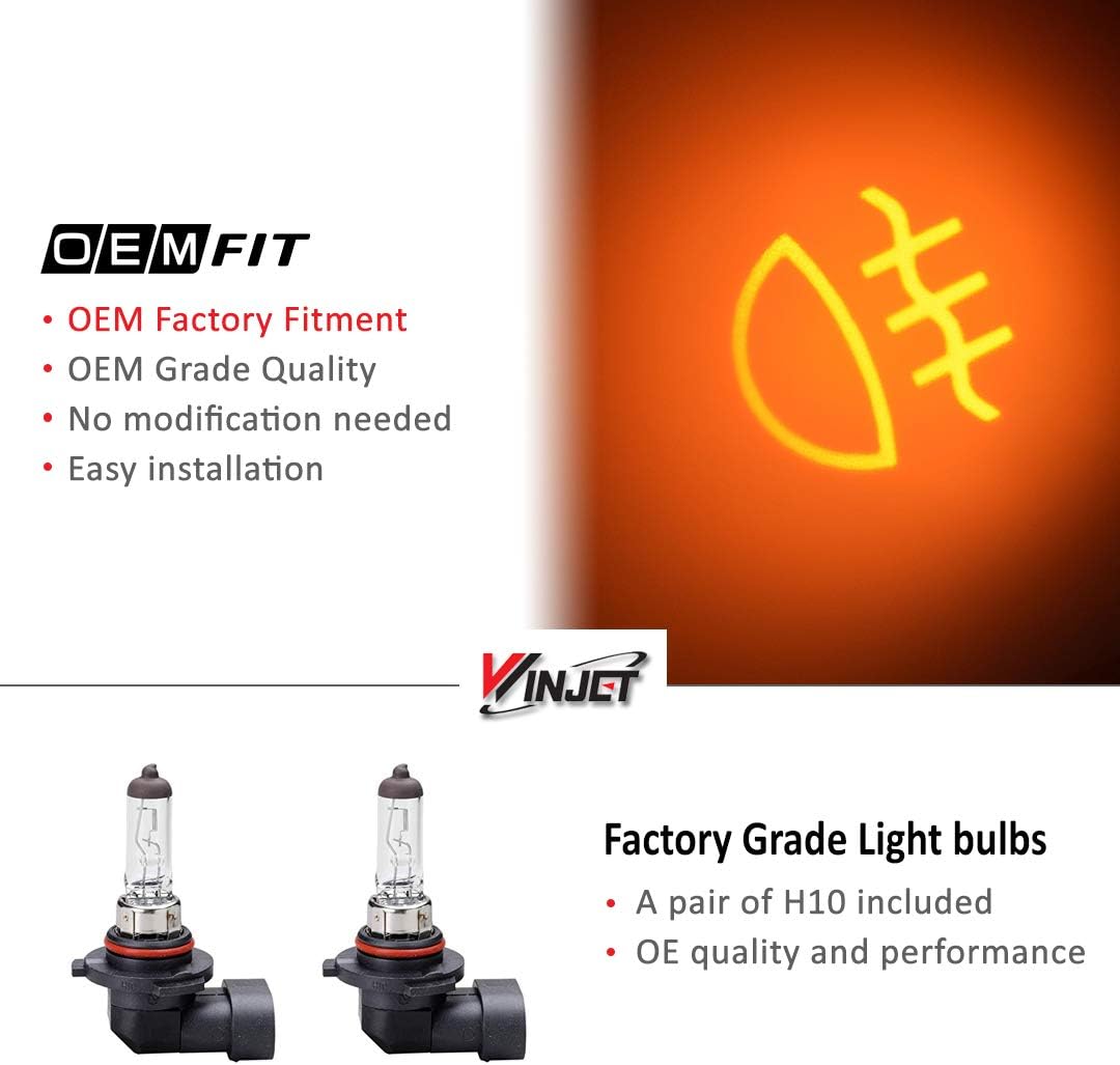 Winjet WJ30-0609-09 OEM Series for [2009-2010 Ford F-150] Driving Fog Lights