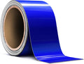 VViViD Dark Blue Liquid Metal Air-Release Adhesive Vinyl Pinstripe Tape Roll (2 Inch x 20ft)
