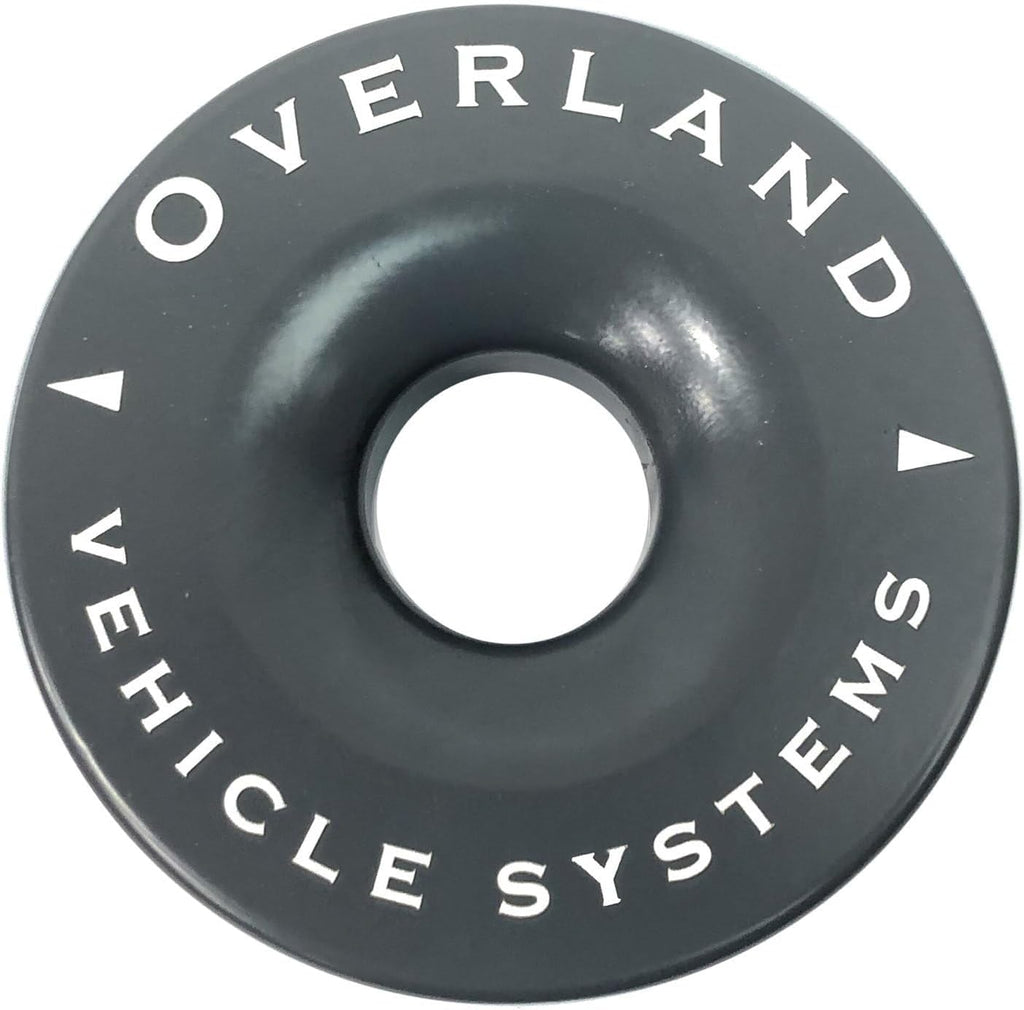 Overland Vehicle Systems Combo Pack of Soft Shackle 7/16" 41,000 lb. and Recovery Ring 4.0" 41,000 lb. with Storage Bag - for Use with Truck, SUV, ATV and UTV