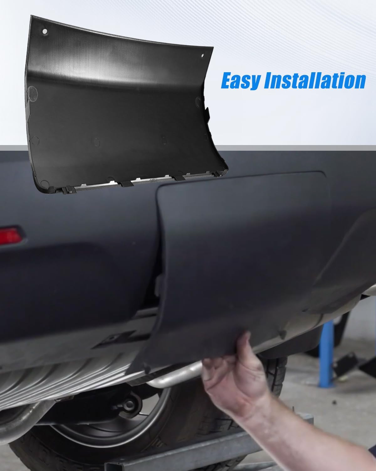 GM1129136 Trailer Hitch Cover Fit for Chevy Traverse L LS RS LT Cloth LT Leather LT True North Model 2018-2023, Rear Bumper Tow Hook Cover Replace 23288783, with Clips Retainers