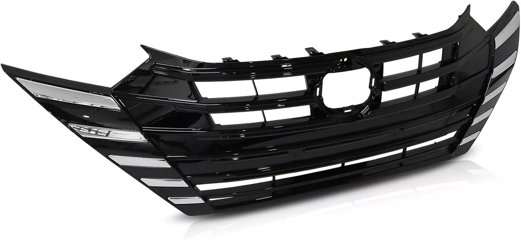 62070-6EM0A Front Grille Grill Assembly Chrome+Black Fit For Nissan Versa 2023 2024 2025