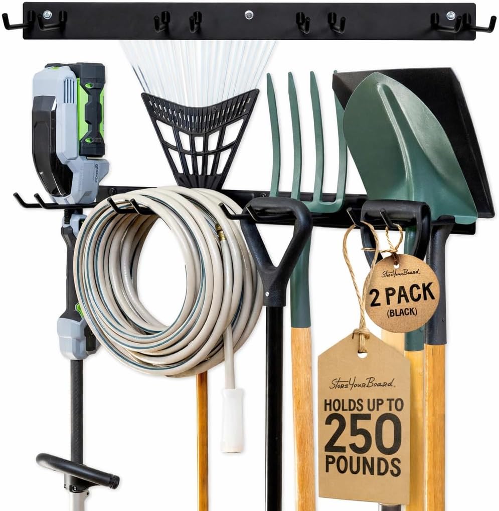 storeyourboard garage tool organizer, 72 in, holds 500, main product view