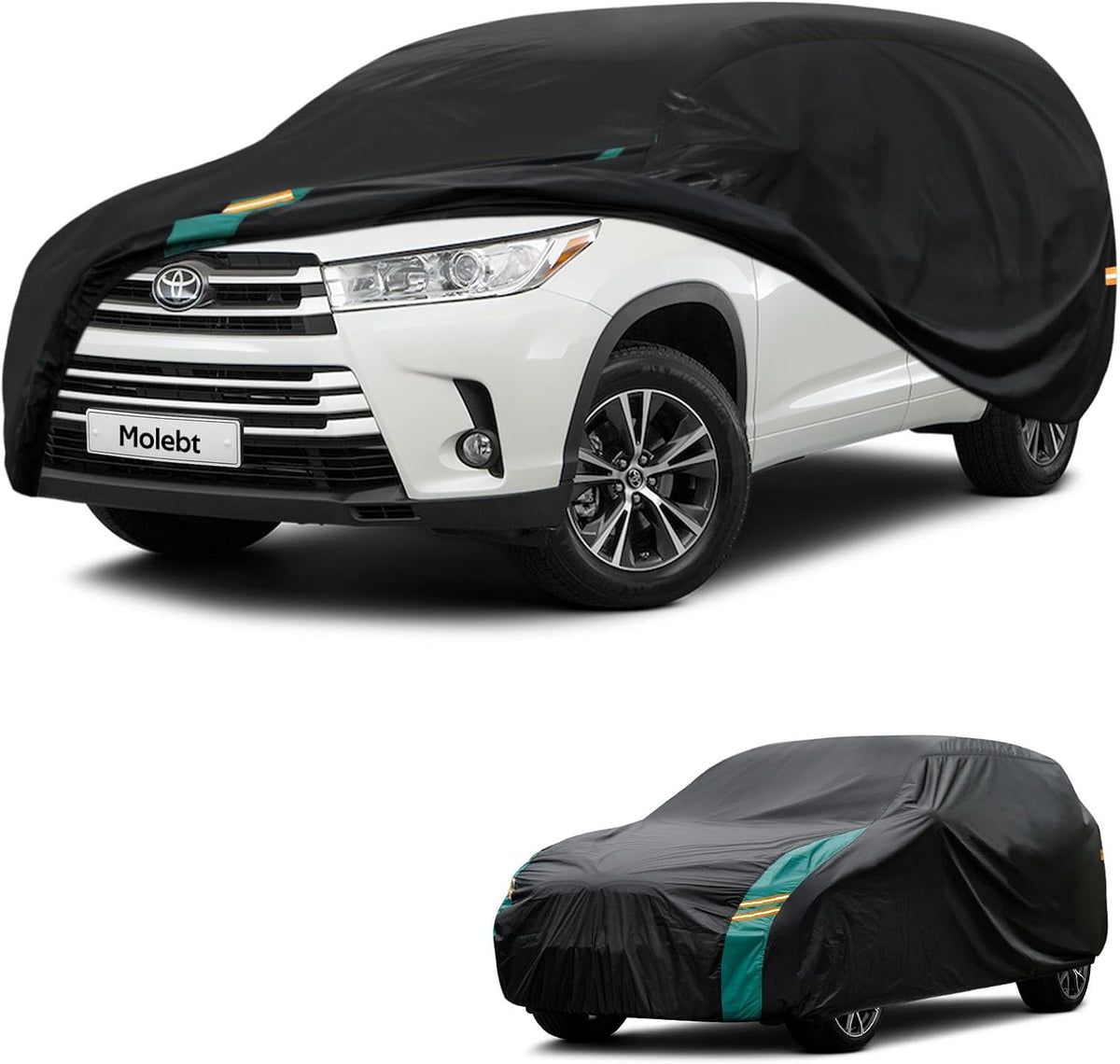 SUV Car Covers Waterproof All Weather, Universal Fit
