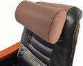 youfi leather recliner headrest pillow with self-stabilizing weighted, main product view