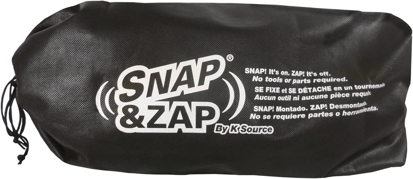K SOURCE Snap & Zap 81850 Custom Fit Towing Mirror for 2015-2020 F150, Patented