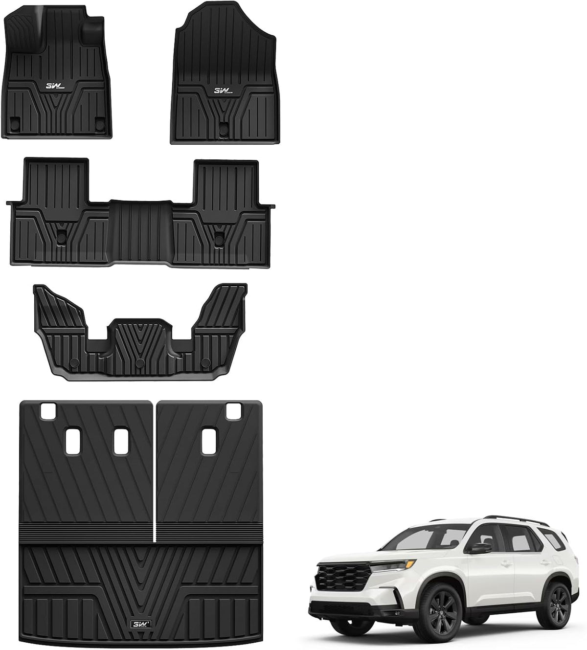3W Floor Mats and Cargo Liner Fit