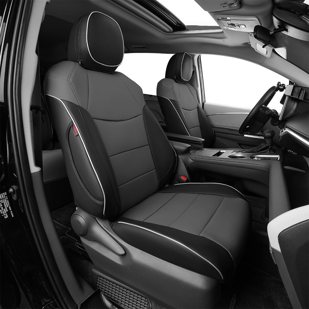 EKR Sienna Seat Covers for 2021 2022 2023 2024 2025 Toyota Sienna LE, 8 Seats