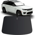 Windshield Sun Shade for 2011-2025 2026 Jeep Grand Cherokee/Jeep Grand Cherokee L, Foldable Blocks UV Rays Sunshade Car Front Window Sun Visor Protector for Jeep Grand Cherokee Accessories