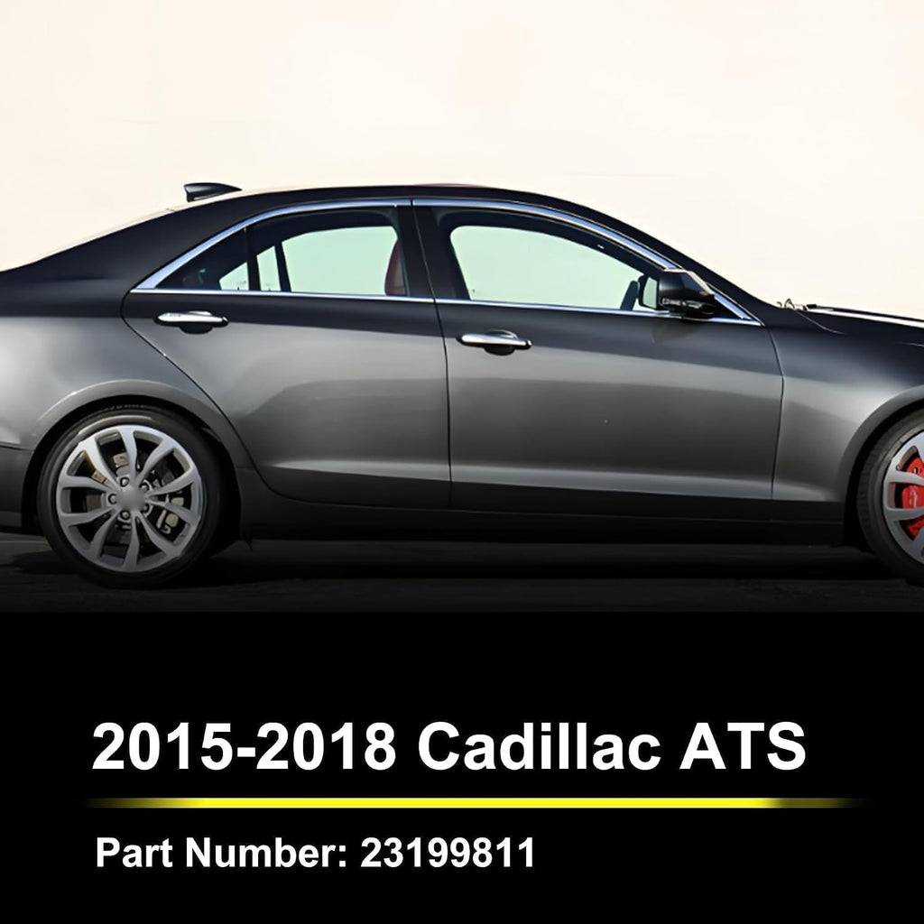 GXARTS Black Left Front Side Inner Fender Liner 23199811 Compatible with Cadillac ATS 2015 2016 2017 2018