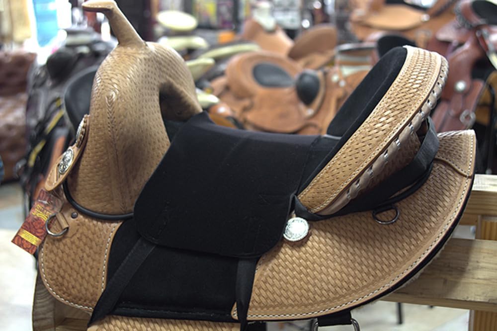 HILASON Western Anti Slip Grip Horse Saddle Seat Cover Riding Made In USA
