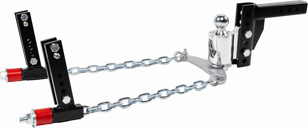 Andersen Hitches Weight Distribution Hitch 2 Inch Shank 6 Inch Drop 2-5/16 Inch Ball 14K GTWR 3 4 5 6 Inch Brackets Anti-Sway