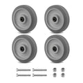 5 inch thermoplastic rubber caster wheels (set of, main product view