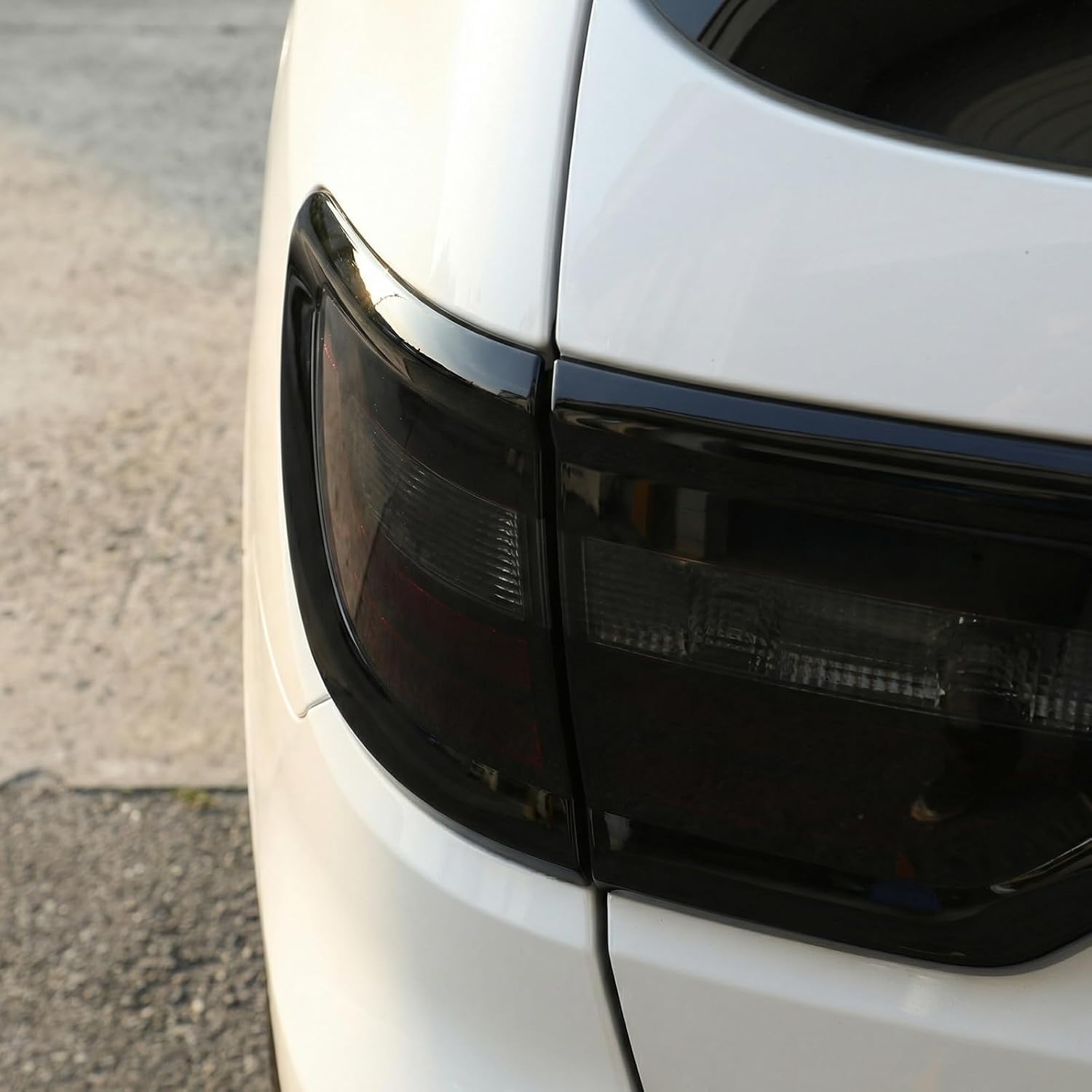 Smoked Black Tail Light Cover for Dodge Durango 2014-2024