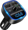 LENCENT FM Transmitter, Audio Receiver Car Charger MP3 Player, Support by LENCENT
