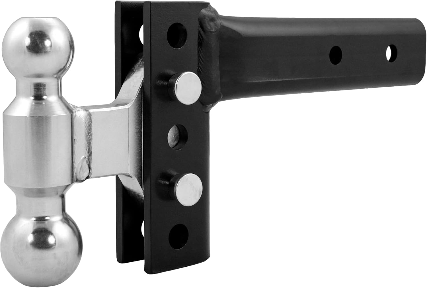 Andersen Hitches EZ Hitch 6 Inch Drop Adjustable Ball Mount 3 Inch Shank 2 x 2-5/16 Combo Ball 10K 16K GTWR