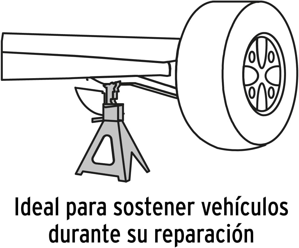 TRUPER TORAU-3 Jack Stands 3 Ton