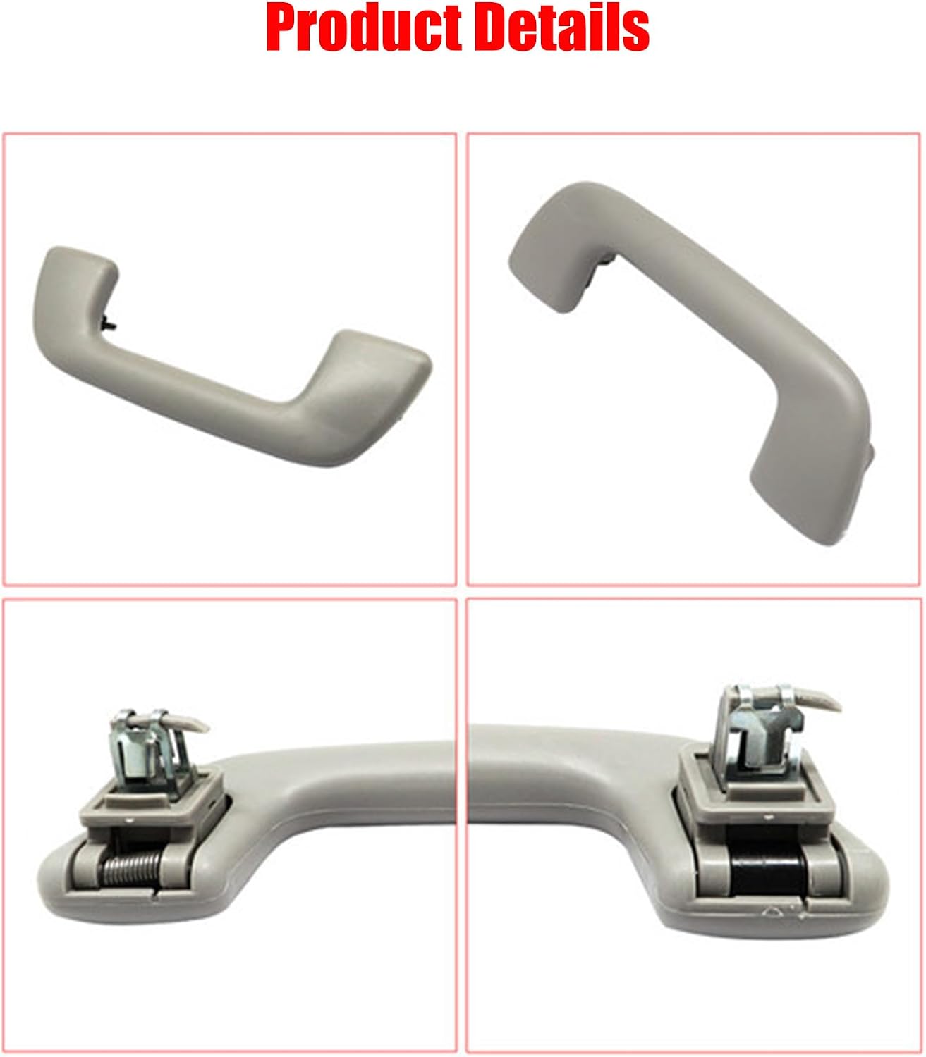 GXARTS Front Right Inner Roof Ceiling Pull Handle Grab Compatible with Toyota Corolla Yaris Rav4 EA 2005 2006 2007 2008 2009 2010 2011 2012 2013 2014 2015 2016 2017