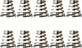 10pcs Bike Wheel Skewers Spring Stainless Steel Bike Quickly Release Rod Shafts for Cycling Mountain Bike