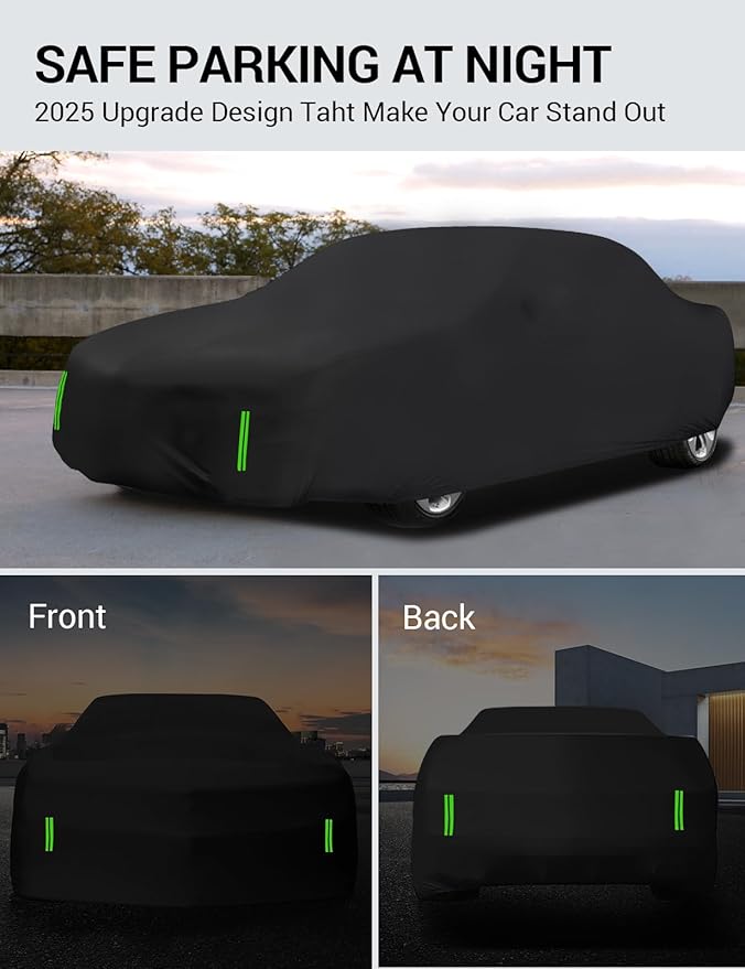 Proadsy Car Cover Custom Fit for Dodge Challenger 2008-2025, Windproof - Image 6