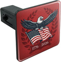 Graphics & More USA 1776 to 2026 Patriotic Eagle Tow Trailer Hitch Cover Plug Insert 1 1/4 inch (1.25")