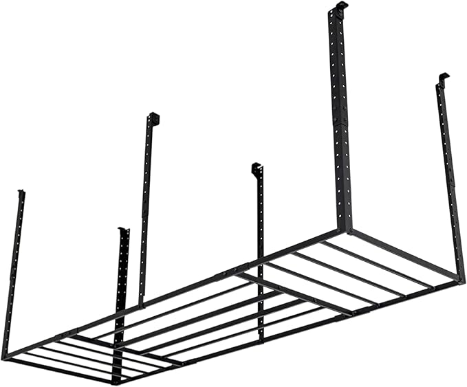StoreYourBoard 3 x 8 ft Garage Storage Rack, Ceiling Shelf Overhead Organization - Image 7
