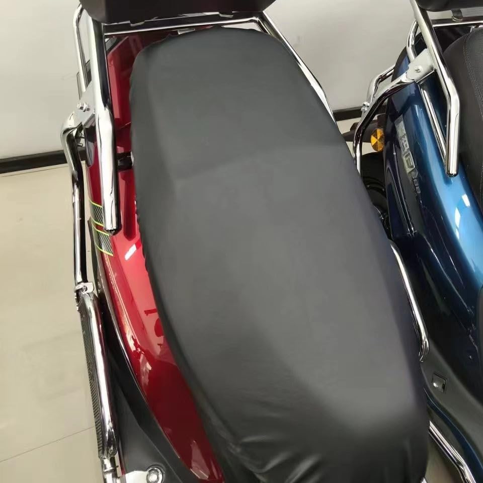 Motorcycle Seat Cover, Universal Seat Cover Soft Anti-Slip Cushion Seat Elastic Seat Cover Waterproof Heat-Insulating Sun-Proof Seat Pad for Dirt Bike Motorcycle Scooter Motorbike