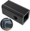 2 inches to 1-1/4 inches Hitch Receiver Adapter Insert Sleeve Mount Adapter,2" to 1-1/4" Trailer Hitch Adapter Receiver Converter for Bike Rack and Cargo Carriers