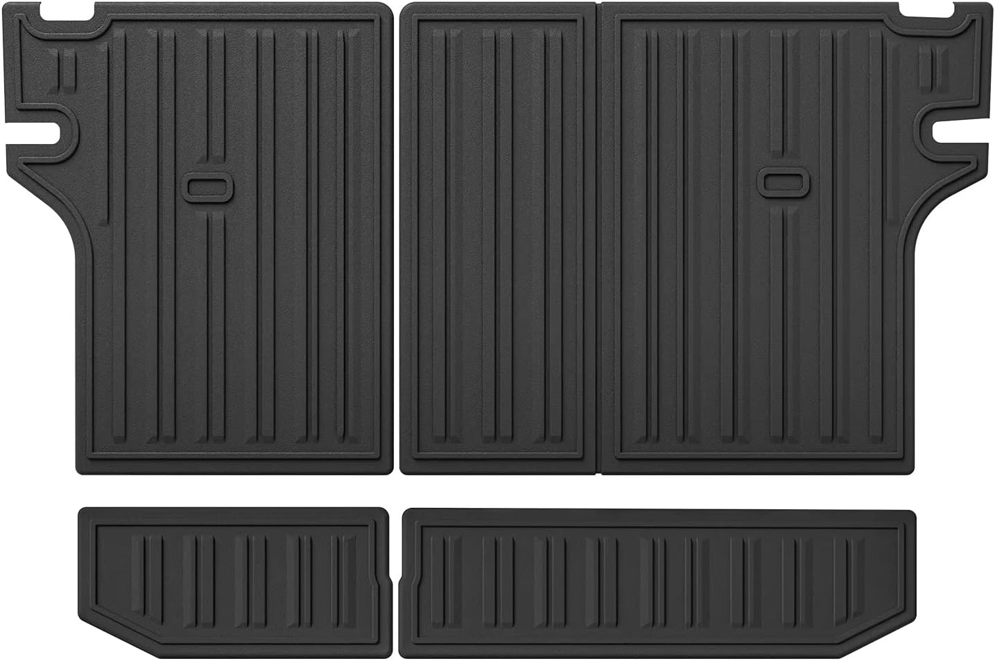 Car Boot Mats for Toyota for Corolla for Cross 2022-2024 Car Floor Mats Trunk Pad TPE 3D Foot Mat Odorless Tray Set Black Left Hand Drive Liner