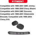 ALLGOOD Dash Defrost Vent Cover Left Right Speaker Grille Set Compatible With Chevy Blazer S10/GMC Jimmy Sonoma Oldsmobile 1998-2005