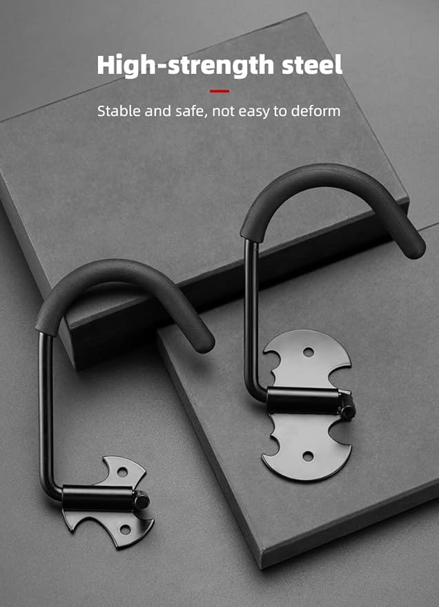Bike Rack Garage Wall Mount Bicycles Hanger Storage Bike Stand Wall Hooks - Image 3