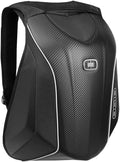 OGIO 123006.36 No Drag Mach 5 Motorcycle Backpack - Stealth Black, 20.5" H x 14.5" W x 7" D