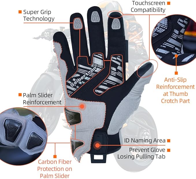 Seibertron SPS Series Touchscreen Motorcycle Motocross BMX ATV MTB Bicycle - Image 4
