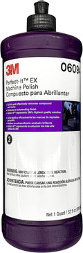 3M Perfect-It EX Machine Polish, 06094, High Performing, 1 qt (32 fl oz/946 mL)