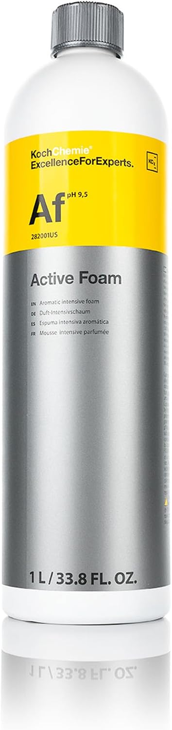 KOCHCHEMIE Active Foam - Phosphate and NTA Free, Paintwork Protective, Unique Foam Formulation, Long Lasting Sandalwood Aroma (1 Liter)