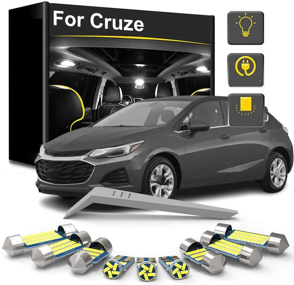Car LED Glove Box Lamp Interior Lights Kit,for Cruze 2011 2012 2013 2014 2015 2016 2017 2018 2019