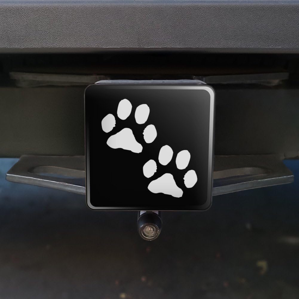 GRAPHICS & MORE Paw Prints Tow Trailer Hitch Cover Plug Insert 1 1/4 inch (1.25")