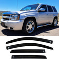 94733 Side Window Wind Deflector, Dark Smoke Window Visor fit