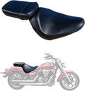 Full Wrap-Around Seat Cover for Honda VT 600 VT600 C/CD Shadow VLX Deluxe 1988-2008 /Premium Leather/Waterproof/Stain-Resistant (Black)