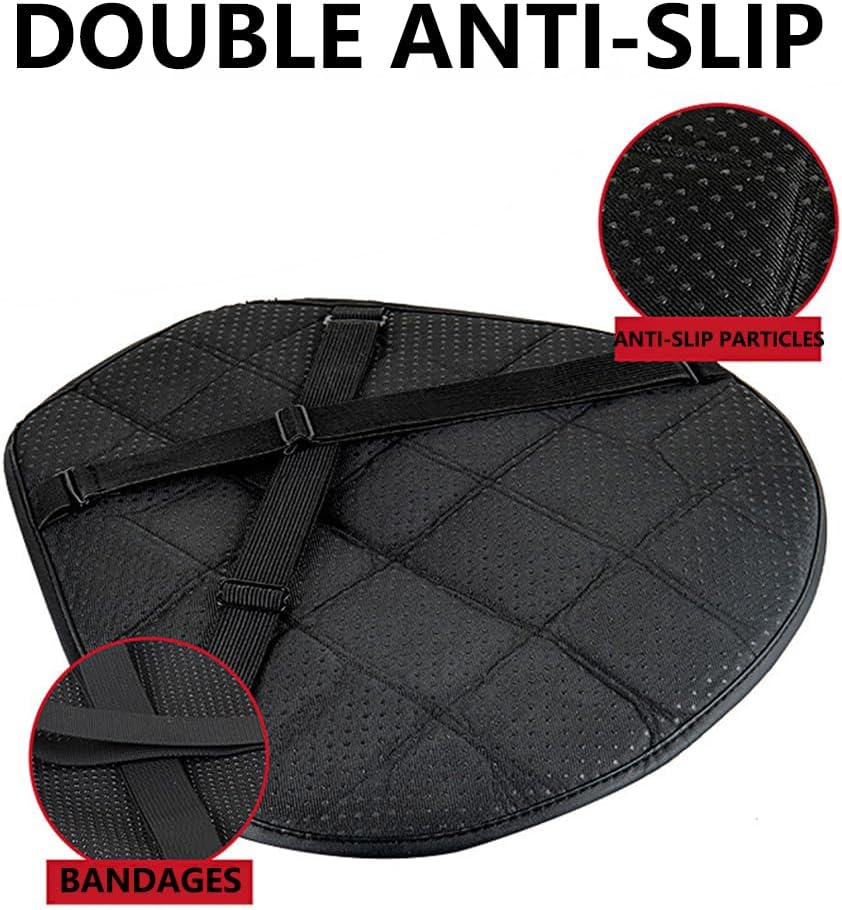 Motorcycle Seat Cushion for Husqvarna 901 Norden 901 Norden901, 3D Mesh Breathable Motorbike Seat Pad Pressure Relief, Shock Absorbing Comfort Saddle Cover for Touring Rides,Thick Model