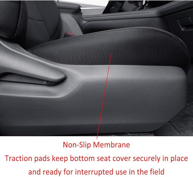 EKR Sienna Seat Covers for 2021 2022 2023 2024 2025 Toyota Sienna LE, 8 Seats - Image 3